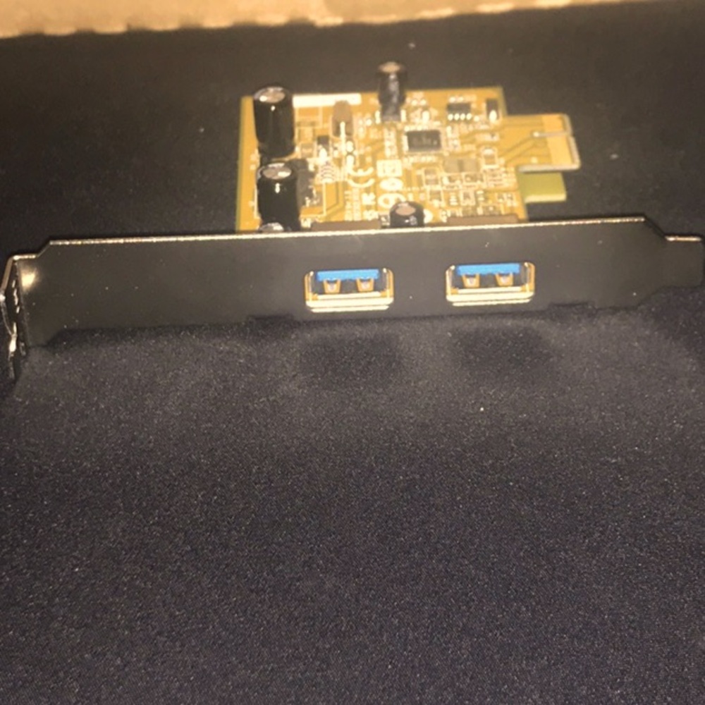 Full sized PCIE USB 3.0 adapter
